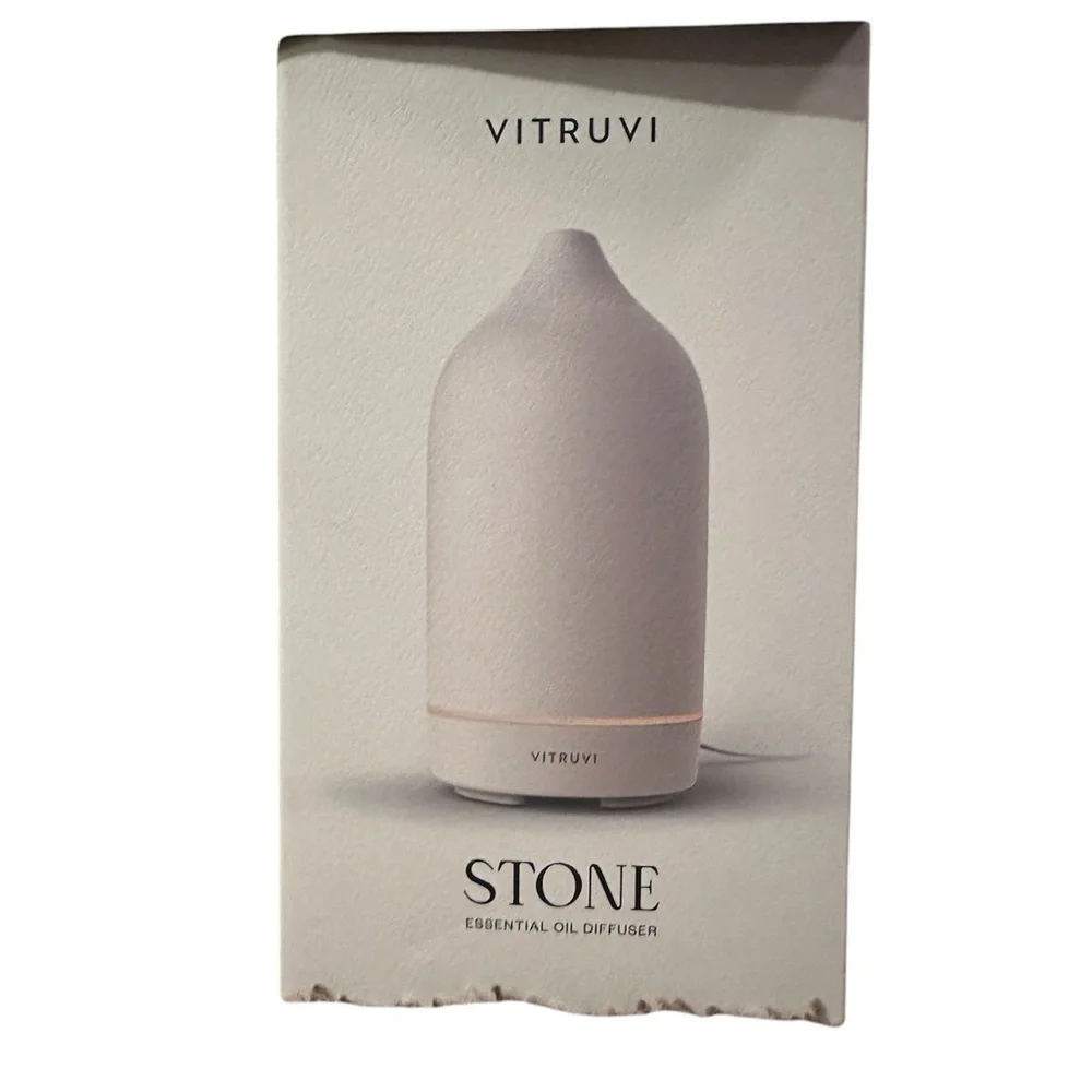 Vitruvi Stone Essential Oil Diffuser- NIB